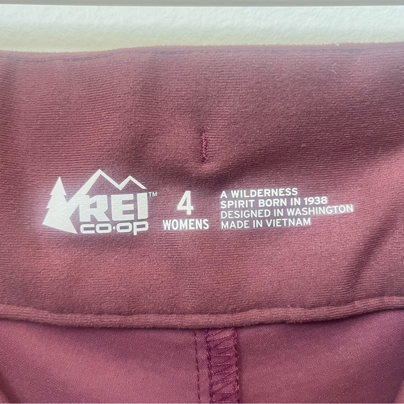 REI Co-op Women's Screeline Technical Shorts Regular Fit Cacao Maroon Size 4 - Picture 9 of 14